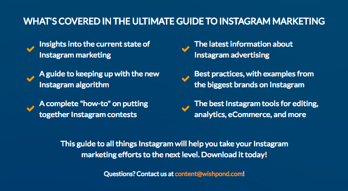 wishpond guide to instagram