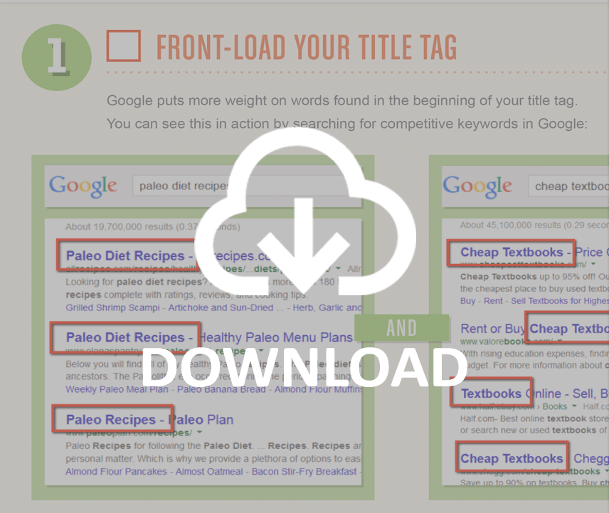 on page seo download