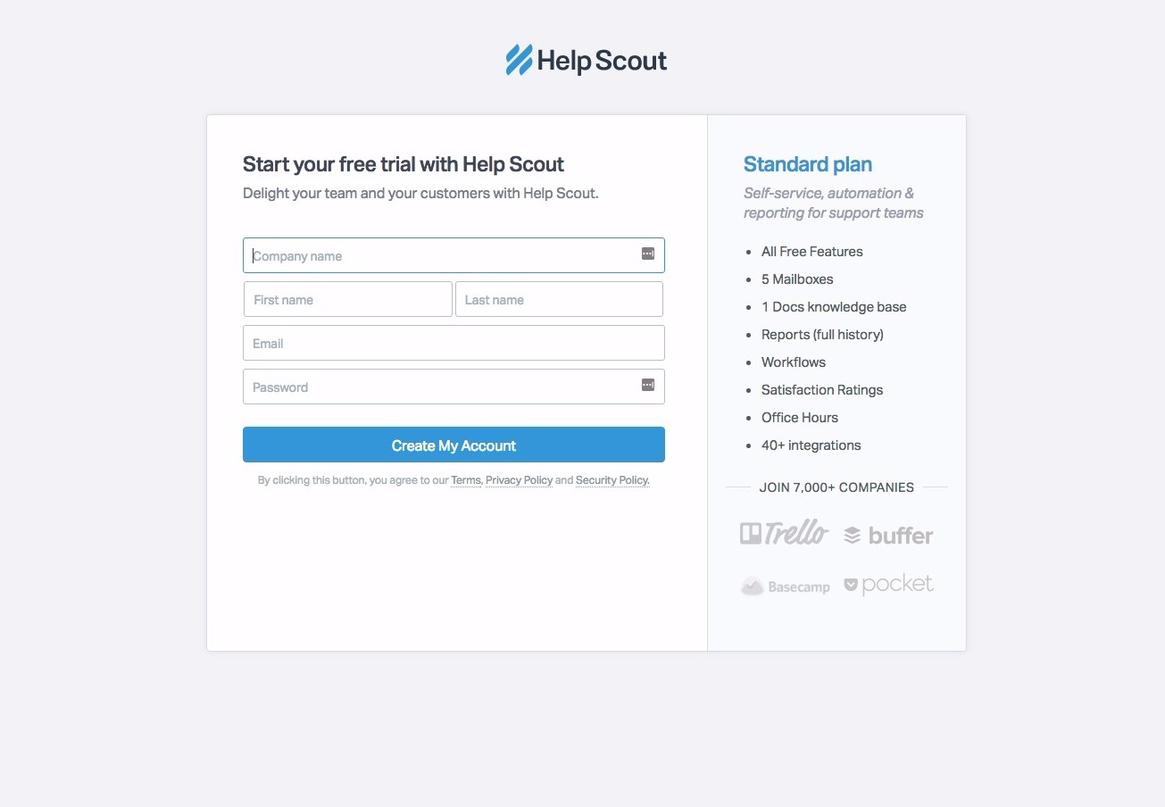 helpscout free trial 1